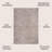 Amold Modern Farmhouse Pinstripe Dark Gray/Blue Indoor/Outdoor Rug-2120737455