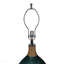Lampe de table en verre D16x28,5 "