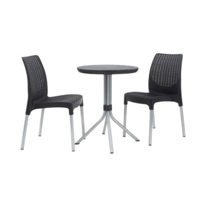 Ledbury 2 - Person Patio Dining Set with Oval Table