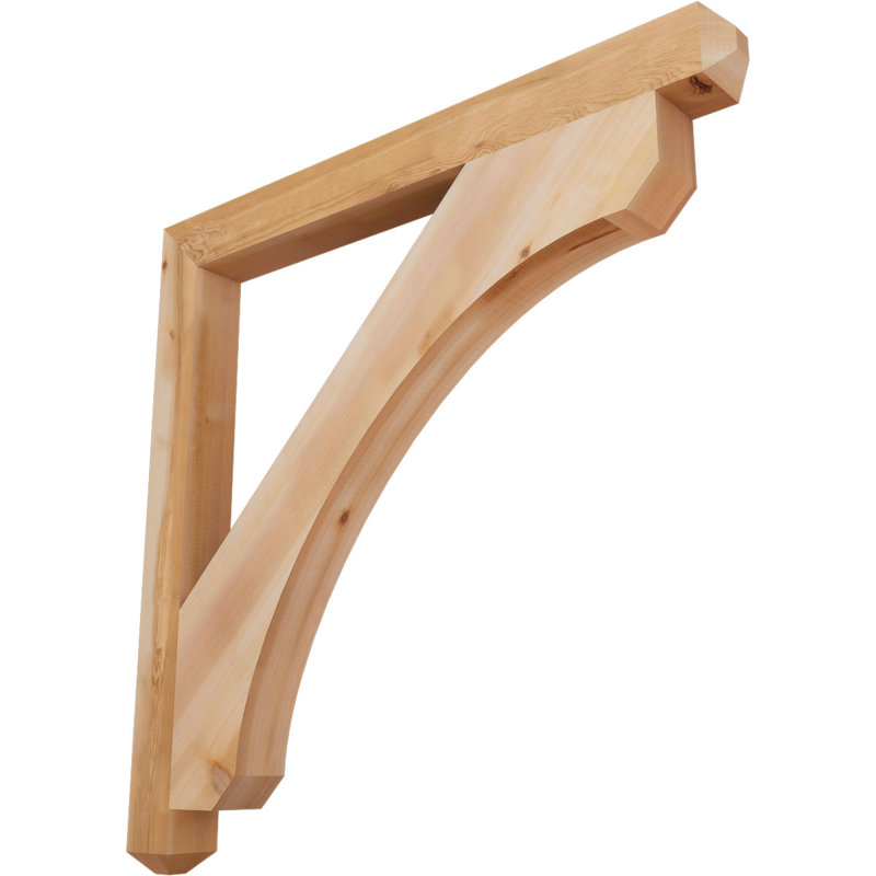 Support l 3 3 po x l 44 po x H 44 po Legacy Craftsman, Western Red Cedar (Smooth), H 44 po x l 3,5 po x P 44 po