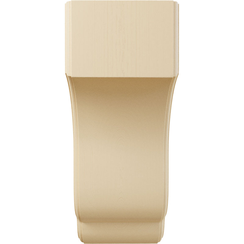 Corbeau Capistrano, Érable, H 14 po x l 5,75 po x P 7 po