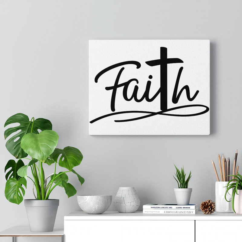 Faith - Wrapped Canvas Print, 61cm H x 76cm W