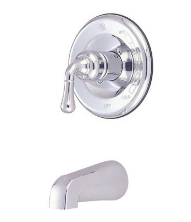 Single Handle Wall Mounted Tub Spout