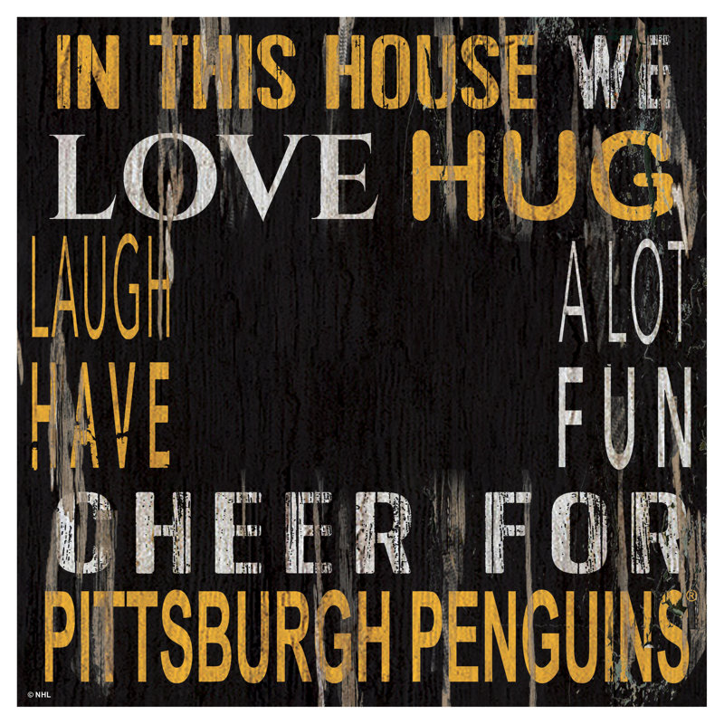 Wall Decor, Pittsburgh Penguins