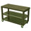 Trolley "Las Vegas VIP", Solid Wood, Wenge   L: 48-3/4" W: 22-1/2" H: 32-3/4"