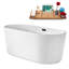 1570mm x 749.3mm Soaking Acrylic Bathtub-368009393