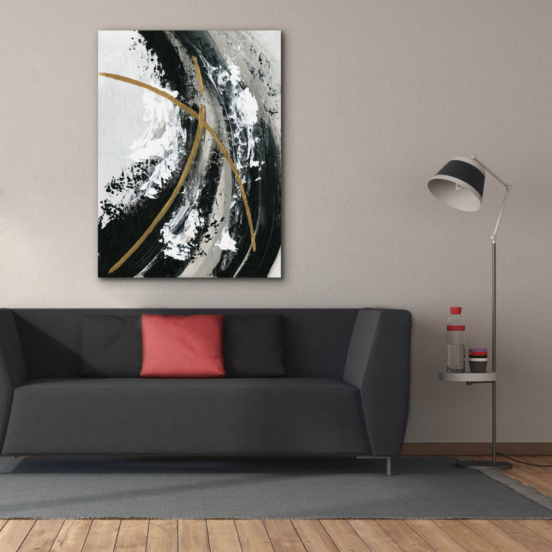 «Circulation» par Svetlana Aleynikova, art mural sur toile, H 54 po x l 40 po