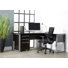 Ensemble de bureau d'écriture en L 3 pièces Maysey