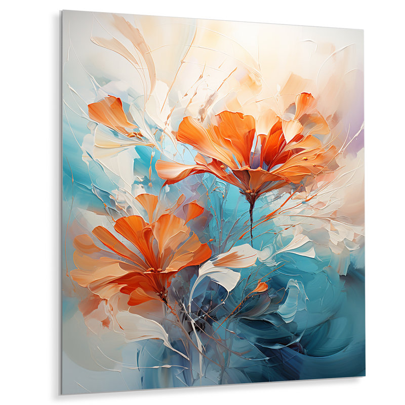 - Salon d'art mural abstrait en métal, H 32 po x l 24 po x P 1 po