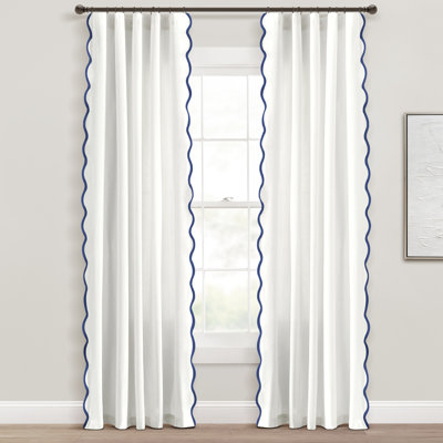 Yolonda Semi-Sheer Curtain Panel