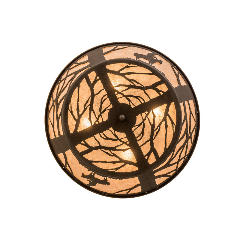 Cowboy 4 - Light Flush Mount
