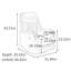 Fauteuil inclinable moderne, multifonctionnel et ergonomique-360327288-360327293