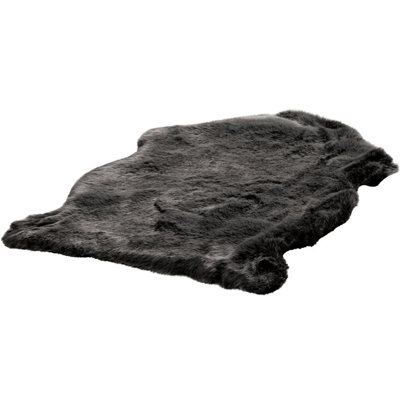 Byrone Hand Tufted Dhurrie Area Rug, Anthracite, Rectangular 160 x 230cm