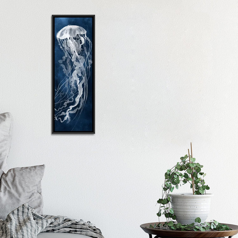 «Under Sway II», impression sur toile tendue, H 48 po x l 16 po x P 1,5 po, Toile avec cadre noir