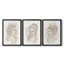 Bustes grecs IV - Toile tendue avec châssis sur mesure - 3 pièces-1466981601-1466981602