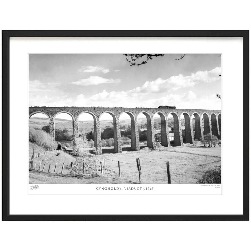 Cynghordy, Viaduct C1965 by Francis Frith - Single Picture Frame Print, 40cm H x 50cm W x 2.3cm D