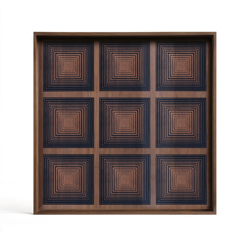 Linear Flow Decorative Tray