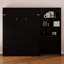 Lit escamotable Murphy avec armoire arquée, cadre de lit mural pliable à DEL avec tiroir-1473665031