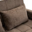 Canapé-lit à dossier coulissant avec coussin réversible-129380575