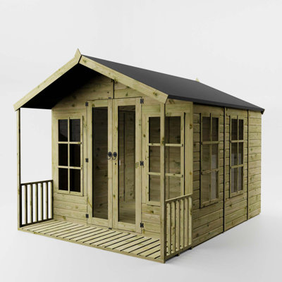 Mercia 10 x 8ft Premium Wessex Summerhouse