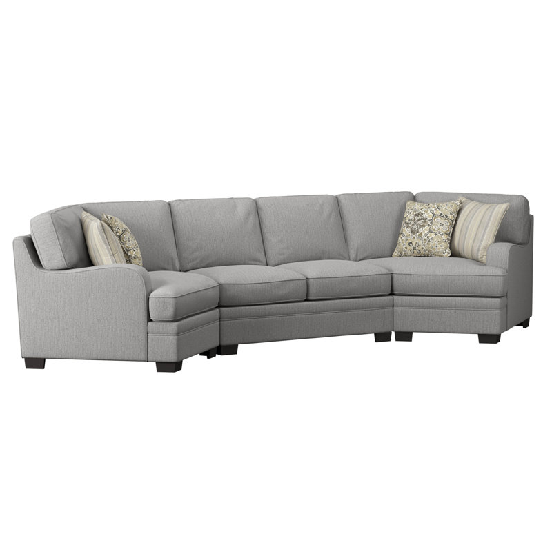 Berza Gray Cuddler Sectional