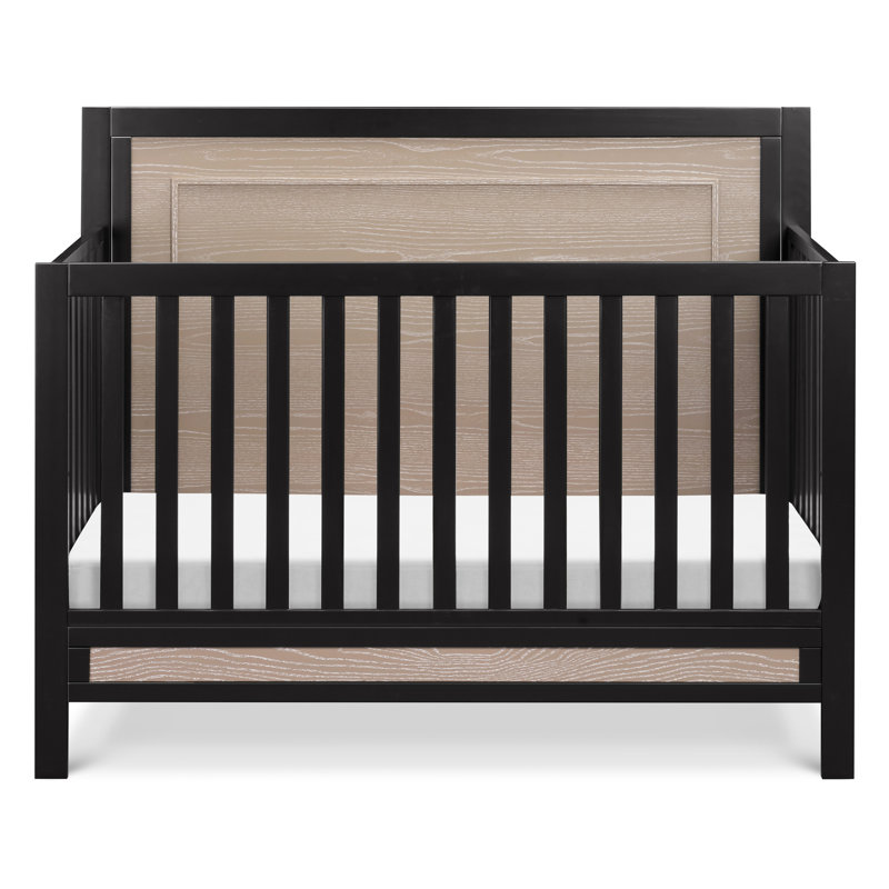 Radley 4-In-1 Convertible Crib, Ebony
