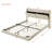 Queen Size Floating Bed Frame With Storage Headboard-1000635258