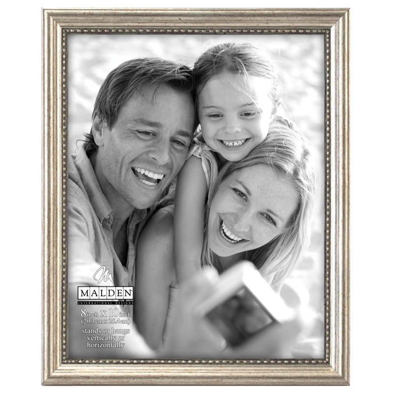 Cadre photo Danely, 8 po x 10 po, Argent