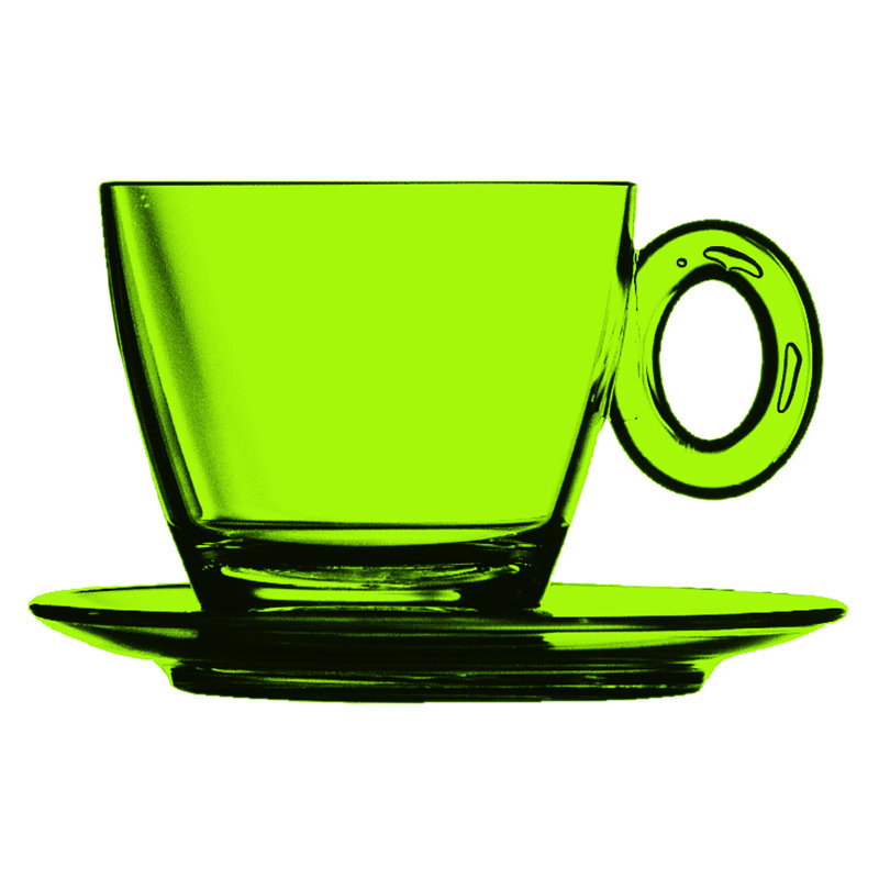 Spa & Wellness Polycarbonate Tea Cup, Olivine
