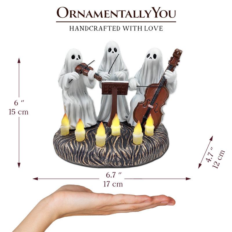Figurine fantôme d'Halloween fantôme, 5,5 po