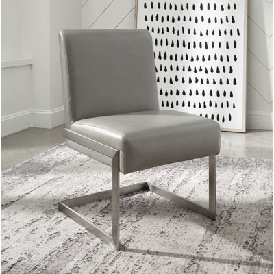 Chaise parsons rembourrée en carrare Tofino