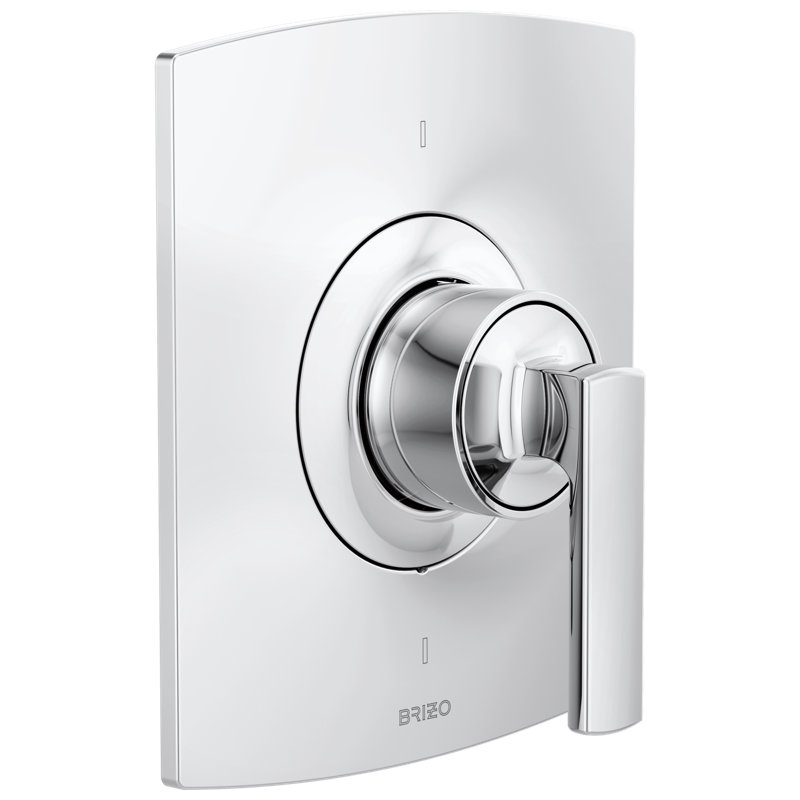 Kintsu® Sensori® Thermostatic Valve Trim, Lever, Polished Chrome