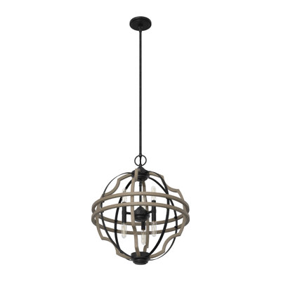 Stone Creek 6 - Light 19 inch Globe Pendant