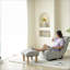 Fauteuil à billes ajustable et pliable pour adultes, fauteuil inclinable pour jouer à la chambre à coucher | Lin | Profondeur de l'assise: 23,6