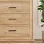 Commode verticale haute 6 tiroirs Ariana