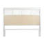 Miramar - Lit de rangement tissé - Grand - Finition sable et blanc éclatant-1454992184