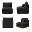 Fauteuil de chambre Kyna-943925297