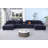 7 Piece Upholstered U-shape Sectional with Cup Holders & Charging & Storage-847251213
