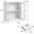Kitchen Sideboard Cabinet, 43" Coffee Bar Cabinet With 3 Drawers And Doors-709239659