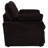 Collins Upholstered Power Recliner Chair Chocolate Brown-128870357