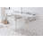 Copeland Stone Oval Console Bathroom Vanity with Faucet and Overflow-770519844