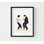 Dance Print: Modern Pop Culture Art (Framed, Ready to Hang)