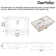 DeerValley 24" x 16" White Ceramic Rectangular Undermount Bathroom Sink with Flat Overflow