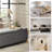 Darioush Polyester Storage Bench with Solid Wood Legs-662094796