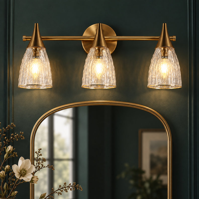 Fieldhouse 3-Light Dimmable Vanity Light, 3