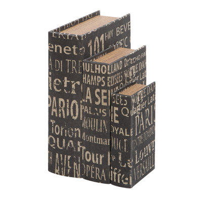 Ensemble de 3 boîtes à livres Akeal