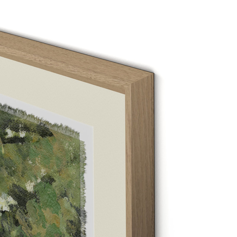 Still Waters Painting by Brittany Smith, 15.5" H x 18" W, White/Neutral
