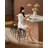 Bar Stools Set of 2, Counter Height Swivel Bar Stools, Synthetic Leather with Stitching-101042404-101042401