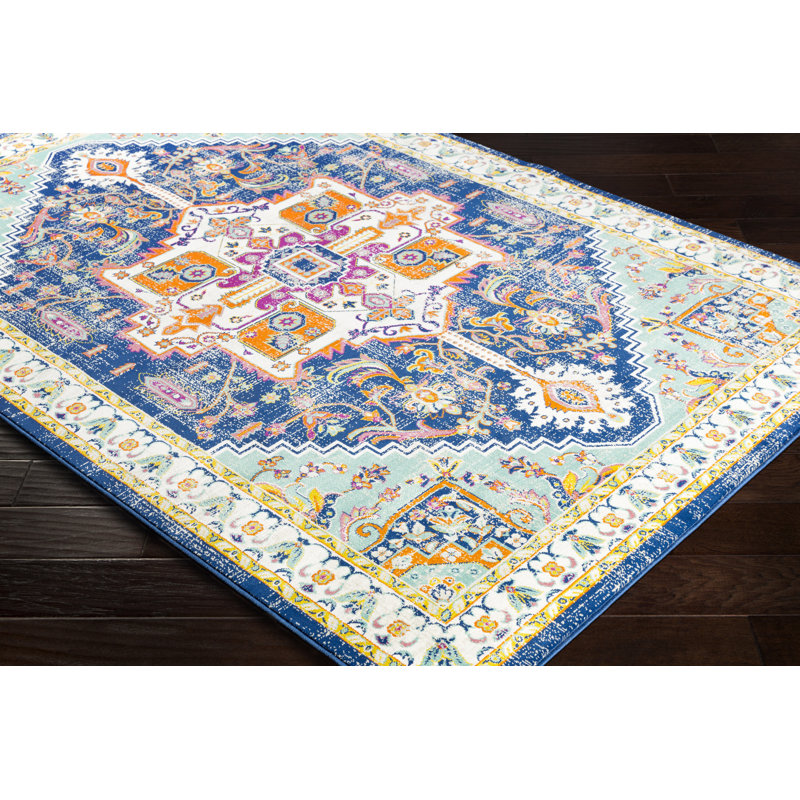 Ayako Oriental Indoor Rug, Rectangle 5'2" x 7'6"