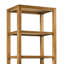 Madhu 190cm H x 60cm W Solid Wood Etagere Bookcase